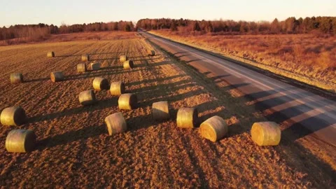 Sun set hill Stock Footage 264366591