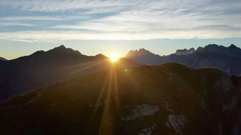 Sun set Nyon 스톡 동영상 244668007