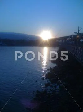 Sun set Stock Photos