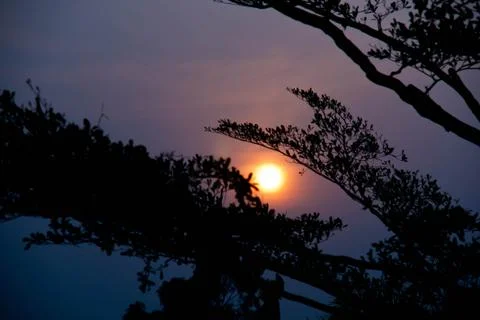 Sun set Stock Photos