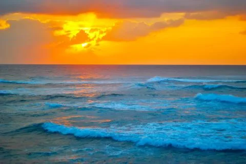 Sun set Stock Photos