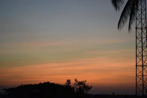 SUN SET Stock Photos