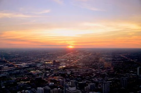 SUN SET Stock Photos