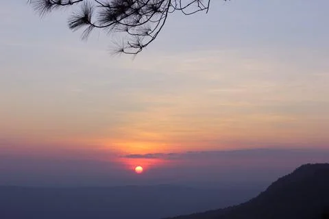 Sun set Stock Photos