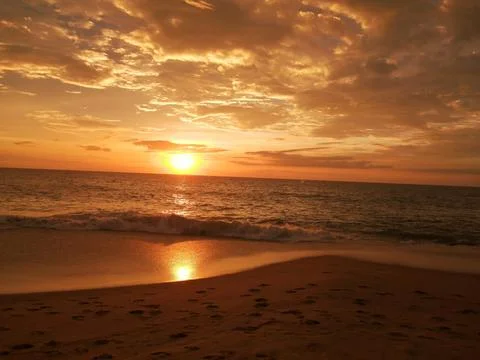 Sun set Stock Photos