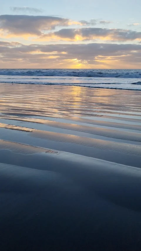 As the sun sets over Tenerife Stock Footage 307632693