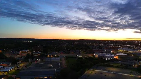 Sun Sets Off - Syracuse, NY Stock Photos