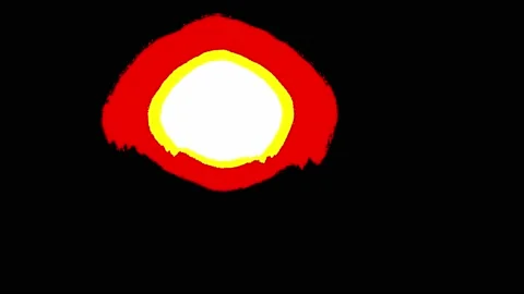 Sun Setting in Abstraction 動画素材 201622320