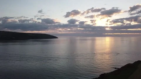 Sun setting 스톡 동영상 155330121