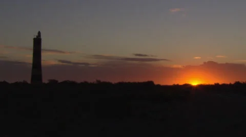 Sun setting over a small village. Stock Footage 39483890