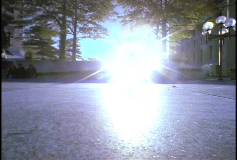 Sun Shine Landing Stock Footage 356579