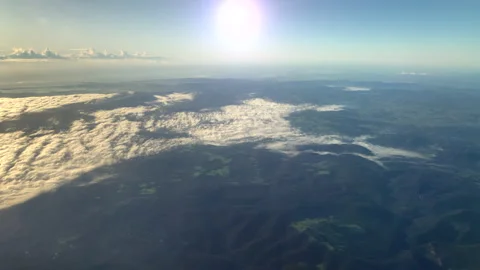 The sun shines down on the Earth Stock Footage 158780794