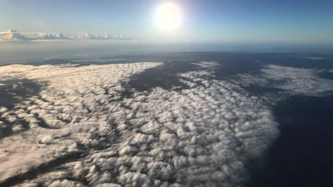 The sun shines down on the Earth Stock Footage 159050345