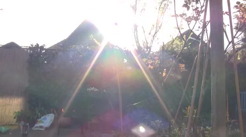 Sun shines Stock Footage 5165495