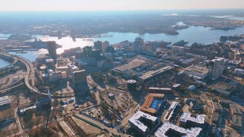 Sun Shines - Norfolk, VA Stock Footage 336361945