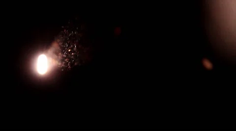 Sun shines. A ray of sun that enters through a crack. Multicolore 3 Stock Footage 59588252