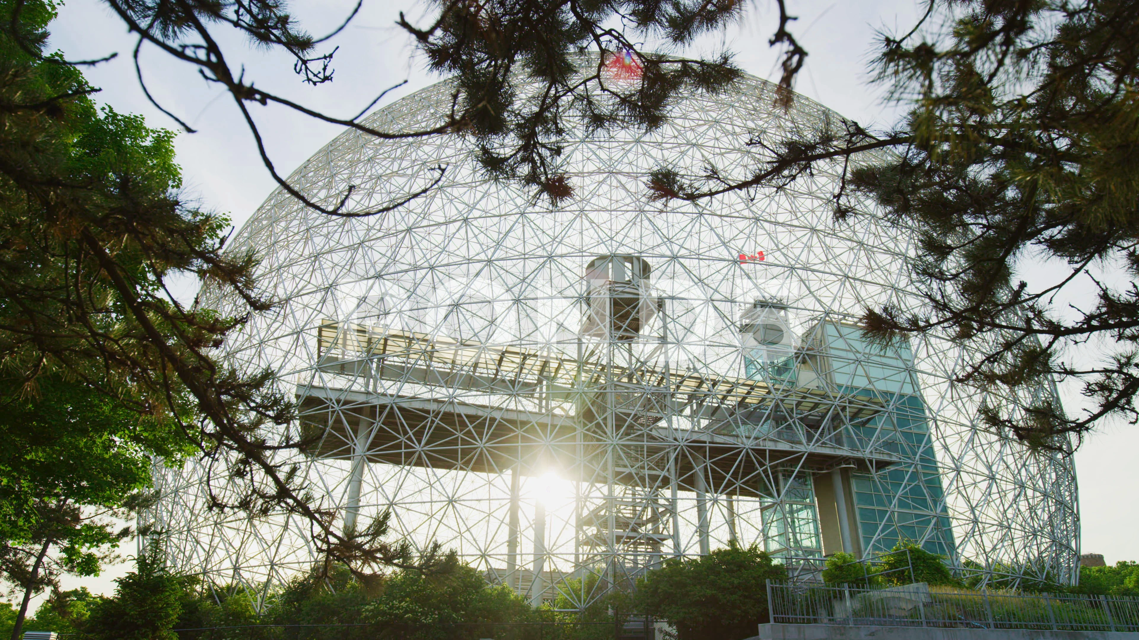 Sun Shining Behind The Montreal Biospher Stock Video Pond5 Sun Shining Behind The Montreal Biospher Stock Video Pond5