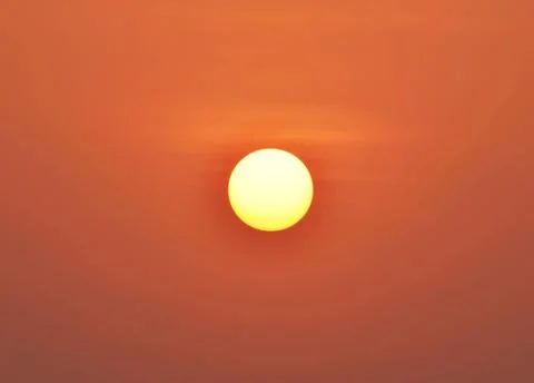 The sun is shining brightly. 스톡 사진
