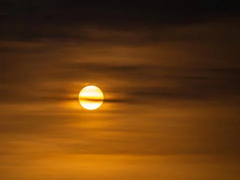 The sun is shining brightly. Foto stock