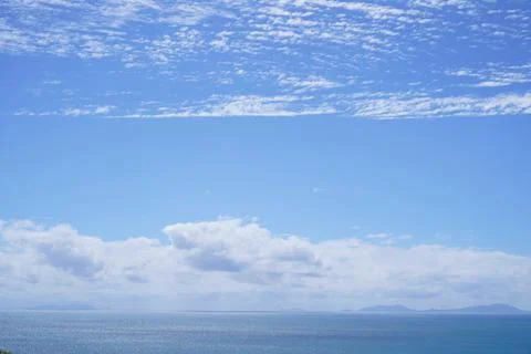 Sun Shining On The Sea Stock Photos