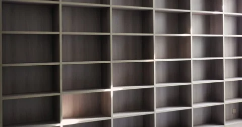 The sun shone on the bookcase Stock-Footage 347283608