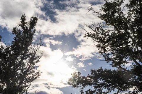 Sun sky and clouds Stock Footage 129978071