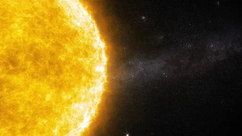 The Sun In The Sky Background Stock Footage 204144410