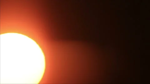 Sun at sky Stock Footage 58735671