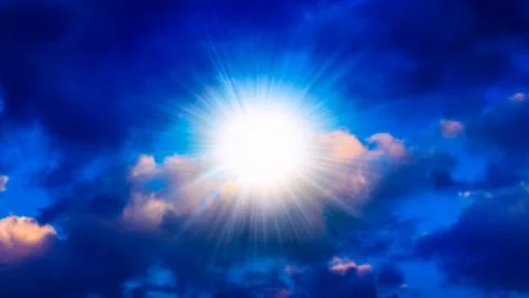 Sun sky Stock Photos