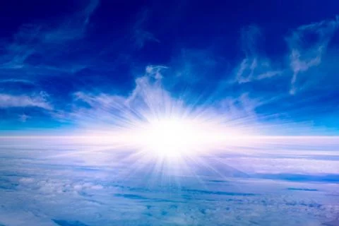 Sun sky Stock Photos