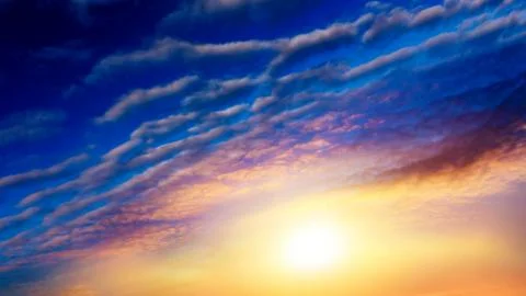 Sun sky Stock Photos