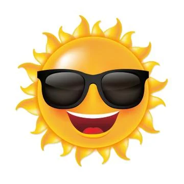 Sun Smile Stock Illustration
