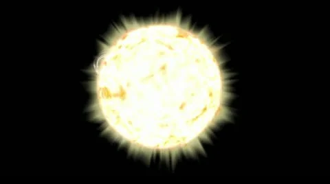 Sun Solar Flare Stock Footage 20439352