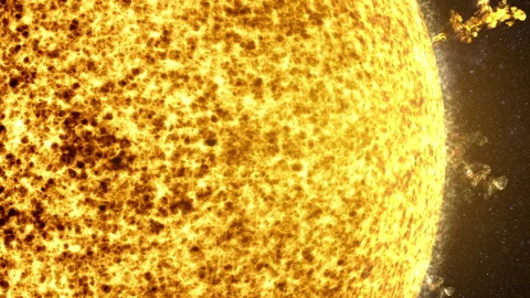 Sun Solar Flare Particles coronal mass ejections Vidéo 247642572