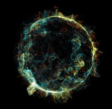 Sun Solar Flare Particles coronal mass ejections Stock Illustration