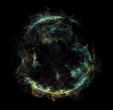 Sun Solar Flare Particles coronal mass ejections Stock Illustration