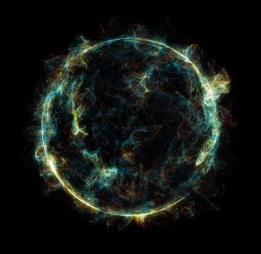 Sun Solar Flare Particles coronal mass ejections Stock Illustration