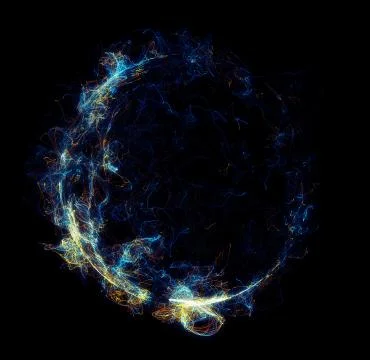 Sun Solar Flare Particles coronal mass ejections Stock Illustration
