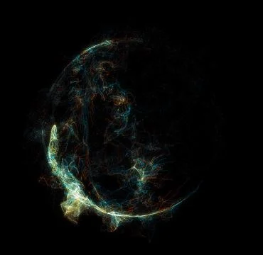 Sun Solar Flare Particles coronal mass ejections Stock Illustration