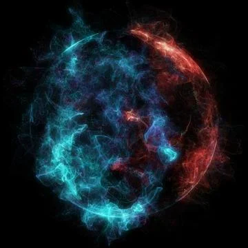 Sun Solar Flare Particles coronal mass ejections Stock Illustration