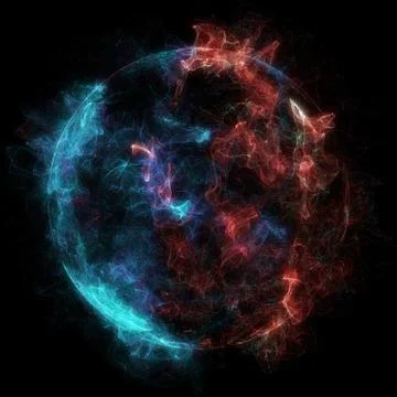 Sun Solar Flare Particles coronal mass ejections Stock Illustration