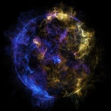 Sun Solar Flare Particles coronal mass ejections Stock Illustration