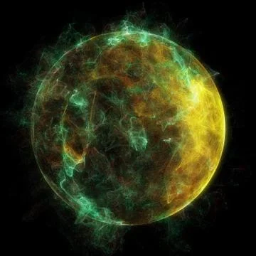 Sun Solar Flare Particles coronal mass ejections Stock Illustration