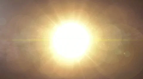The Sun in Space Detail Stock Footage