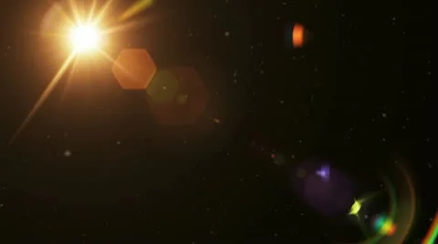 Sun in space Stock Footage 10708742