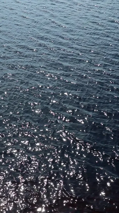 Sun sparkling on water surface Stock Footage 277391002