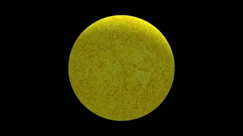 The Sun spinning in space, Sun in Outer ... | Stock Video | Pond5