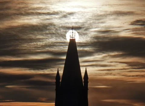 Sun Spire Stock Photos