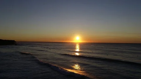 Sun stairway reverse Stock Footage 95703514