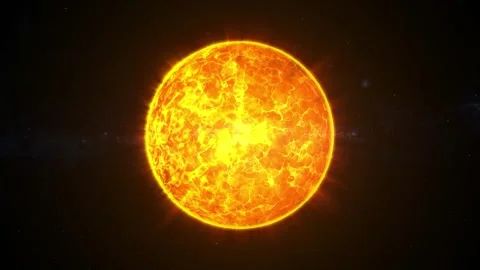 Sun star animation effect with rays Stock Footage 317714718